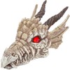 Penn-Plax Deco-Replicas Dragon Skull Gazer Aquarium Decoration – Safe for