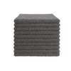 10 commercial microfiber dry towels 40×75cm, fast absorbing durability