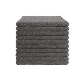 10 commercial microfiber dry towels 40×75cm, fast absorbing durability