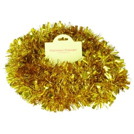 Christmas Concepts® 2 Metre Chunky/Fine Christmas Tinsel - Christmas Decoration Tinsel (GOLD)