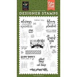 ECHO PARK PAPER COMPANY Stamps LOVR, Plant Lover, Plant Lady, One Size