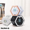 CIADAZ Hexagon Digital Clock Timer Magnetic Cubes Timer Kitchen Hexagon