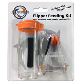 FL!PPER Flipper Feeder - Aquarium Cleaner Fish Food Feeding Clip Kit – Fish Tank Accessories for Flipper Nano, Standard & Max Aquarium Cleaning Tools – Flipper Glass Cleaner Aquarium Accessories