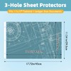 Antner 11x17 Inch Sheet Protectors (50-Pack) - Ledger Size Heavy