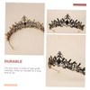 Healvian Bridal Rhinestone Tiara Wedding Tiara Prop Girls Decorative Crown
