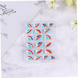 LALAFINA 2sets Lovely Cartoon False Nail Tips for Boy Girl Artificial Nails for Creative Manicures Material Easy to Apply Unique Art