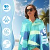 Anseom Large Beach Towels 180x90cm, Microfibre Beach Towel Sand Free