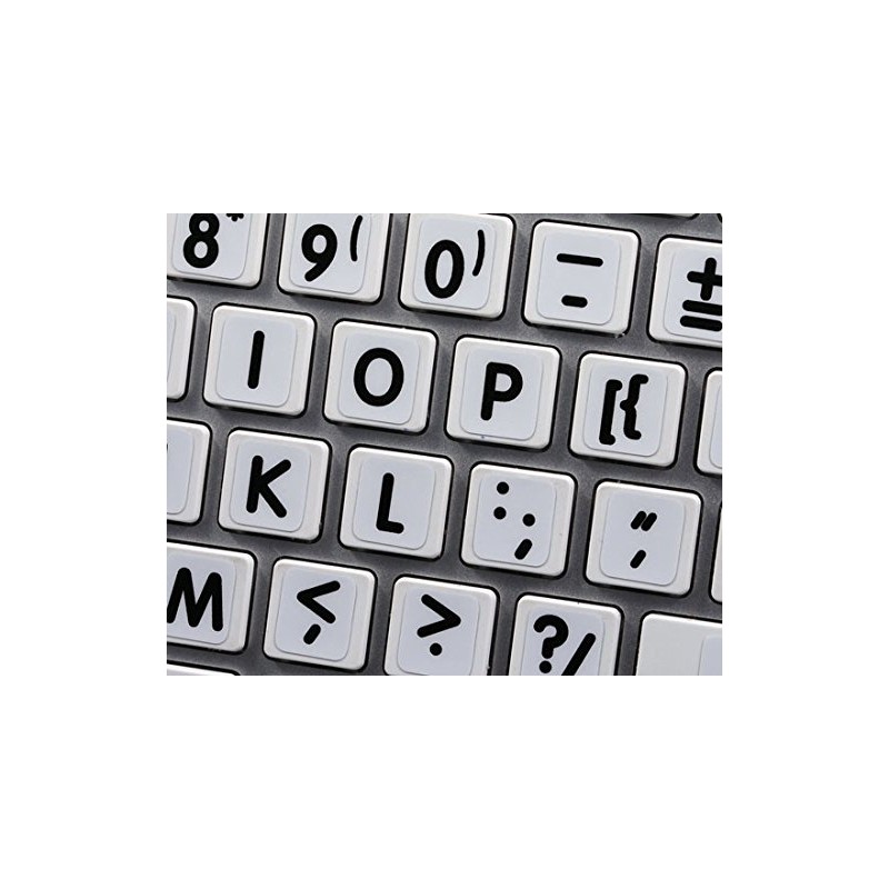 4Keyboard New Apple English Large Lettering Upper Keys Keyboard Stickers