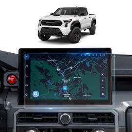 For 2025 2026 Toyota Tacoma Matte Anti-Glare Screen Protector - 2024 2025 2026 Tacoma Accessories (Limited/Trailhunter/TRD Pro/TRD Sport/TRD Off-Road) 9H Tempered Glass 14 Inch Touchscreen Reduce Fingerprints