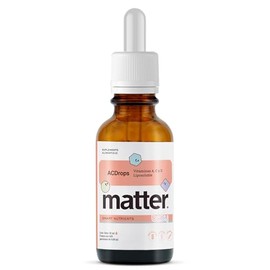 Matter ACDrops Baby, Multivitaminico en Gotas con Vitamina A, C y D3 (Colecalciferol), Apoyo al Desarrollo Óseo y Protección Celular para Bebés de 0 a