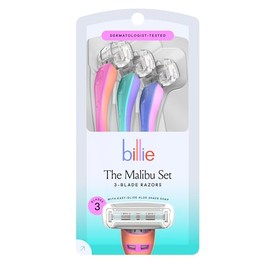 Billie Hojas de Afeitar Desechables para Mujer - El Set Malibu