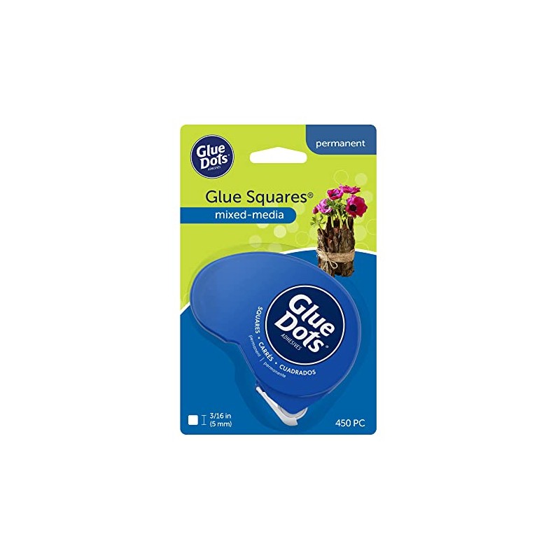GLUE DOTS INTERNATIONAL 23680T - Dispensador cuadrado de pegamento para