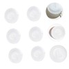 Mipcase 6Pcs Transparent Plastic Cord Winder Boxes Compact Earphone Cable