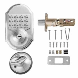 Bravex Keyless Entry Keypad Deadbolt Door Lock 304 Stainless Steel Sabbath Lock
