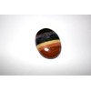 SEVEN CHAKRA Crystal Thumb Palm Worry Stone Oval Anxiety Relief