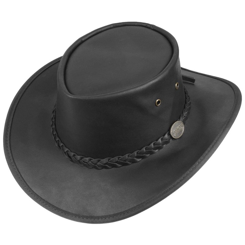 Squashy Outback Leather Hat BARMAH leather hat outback (M/56-57 -