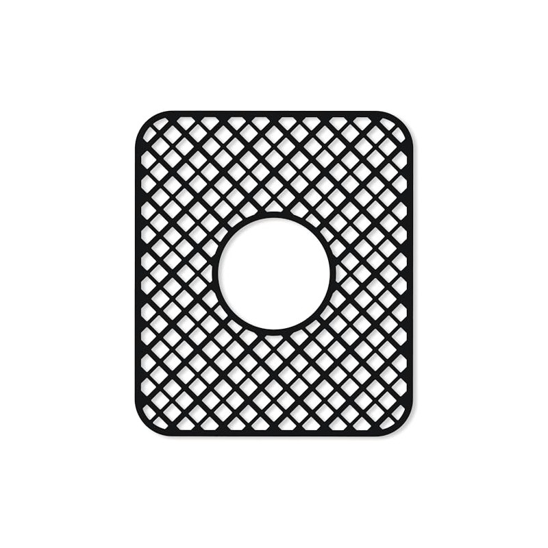 2 Pack Silicone Sink Protector for Kitchen Sink, Trellis Pattern