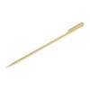 Fiesta Compostable Biodegradable Bamboo Paddle Skewers for Kebabs Barbecue Burgers