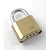 Y126 50mm Brass Combination Padlock