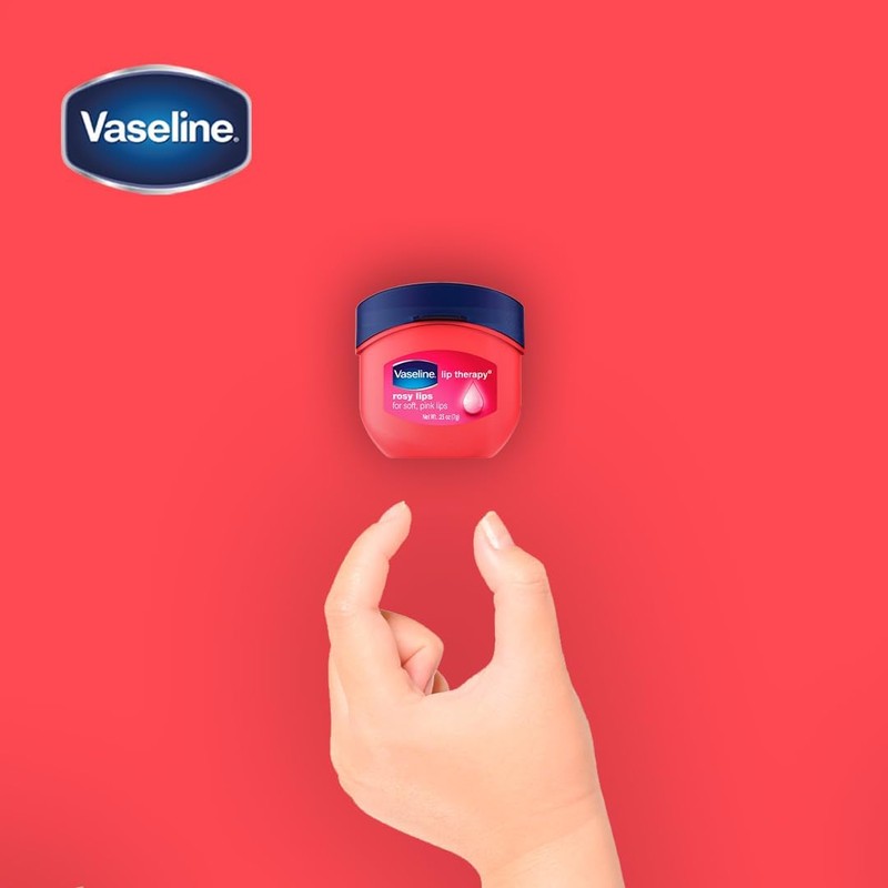 Vaseline - Lip Care Rosy Mini Tarro 7g, Rosa
