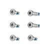 ChenGong - Silver Screws 6-Piece 1 Set Bottom Case Screws