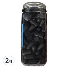 TIS Soft Earplugs Black FREE, 2 Pack, 100 Pack / 티스 소프트 이어플러그 블랙 FREE, 2개, 100개입