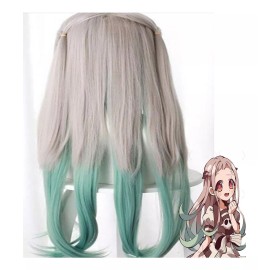 Lucky Day Peluca Cabello Gris Yashiro Nene  Cosplay Hanako Kun Anime