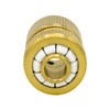 VARIOSAN Plug-in system hose coupling 13002, 1/2 inch, untreated brass
