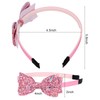 Norbiariz 6 Pack Cute Headbands with Bow for Women Girls