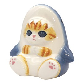 Marimo Craft Mofusand Ceramic Piggy Bank Shark Nyan 068342 Moffsand Jyu no Twitter Insta SNS Cat