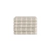 Kasumi Face Towels, Set of 5, 220 Momme, Green