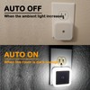 LED Night Light Plug-in Smart Dusk to Dawn Sensor Night