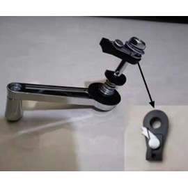 iksya Outdoor Patio Umbrella Replacement Parts - Patio Umbrella Accessories Garden Umbrellas Tilt Mechanism Crank for Garden Party Balcony(Color:Shaker Handle Parts)