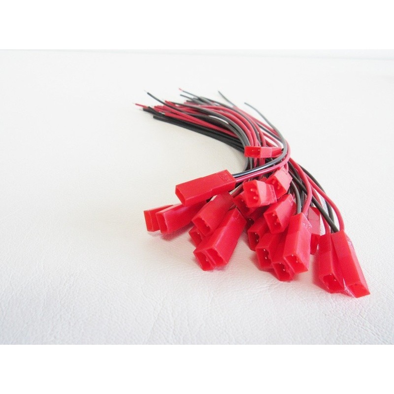 JST プラグ コネクタ ケーブル ( 15cm 20ペア オス メス セット)