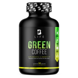 B Life Café Verde Puro 90 Cápsulas. Ingredientes naturales. Green Coffee.