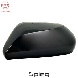 Spieg Driver Side Mirror Cover Cap for 2018-2024 TOYOTA CAMRY Painted Black / 218
