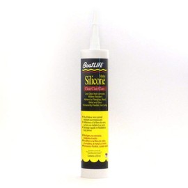 Boat Life Sealant Silicone Rubber Cartridge, Clear