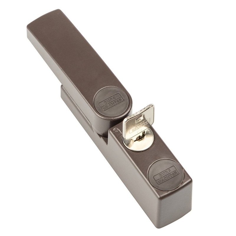 BURG-WÄCHTER Winsafe WS 11 BR SB window lock, 1 piece,