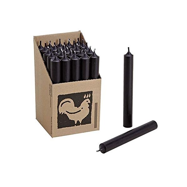 Taper Candles Pack of 10 Dinner Candles Continuously Dyed Taper