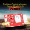 GPS Module Satellite Positioning Board Serial Communication Carrier Ceramic Antenna