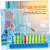 Hohopeti 5pcs Tube Racks for Microcentrifuge Vial Tube Holder Double