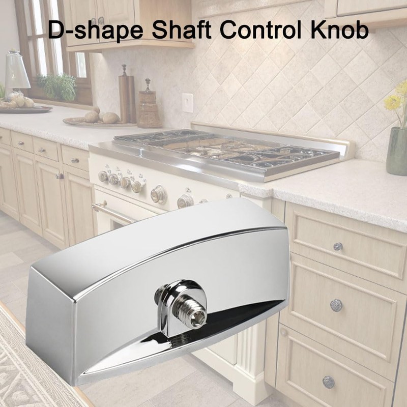 TopHomer 4PCS Range Valve Knob for Kitchen Gas Stove, Oven