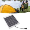 Solar Panel 10W USB Output Transparent Design Double Sided Power