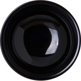 Carlisle 800B03 Melamine Salad Bowl, 27 oz, Black