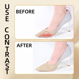 2PCS Ball of Foot Cushions Metatarsal Pads for Women,Foam Ball of Foot Cushions Metatarsal Pads,High Heel Comfort Pads Shoes Inserts,Shoe Cushion Pads,Shoe Inserts,Relieves Forefoot Pain(Skin Color)