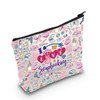 WZMPA Scrapbook Lover Cosmetic Makeup Bag Scrapbook Fan Gift I