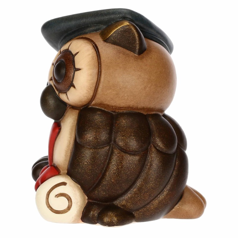 THUN Owl Lucky Graduation Ceramic Small