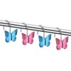 AGPTEK 12PCS Home Fashions Butterfly Anti Rust Decorative Resin Hooks
