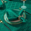 Christmas Cloth Napkin Spillproof and Wrinkle Resistant Square Jacquard Napkin