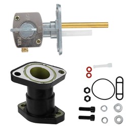 2pcs/Set Carburetor Intake Manifold Fuel Valve Switch Fit for Yamaha Big Bear 350 YFM350 87-99